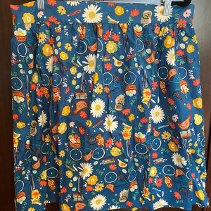 Retrolicious Barnyard Friends Skirt 1X XXL